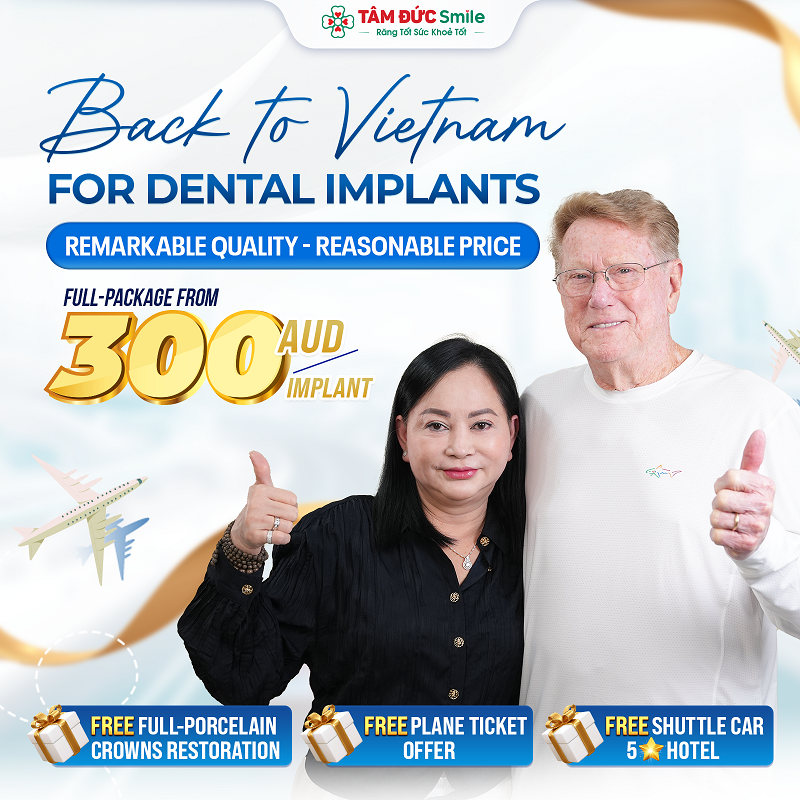 Great Deals For Australian Customers Coming To Vietnam For Implant Services