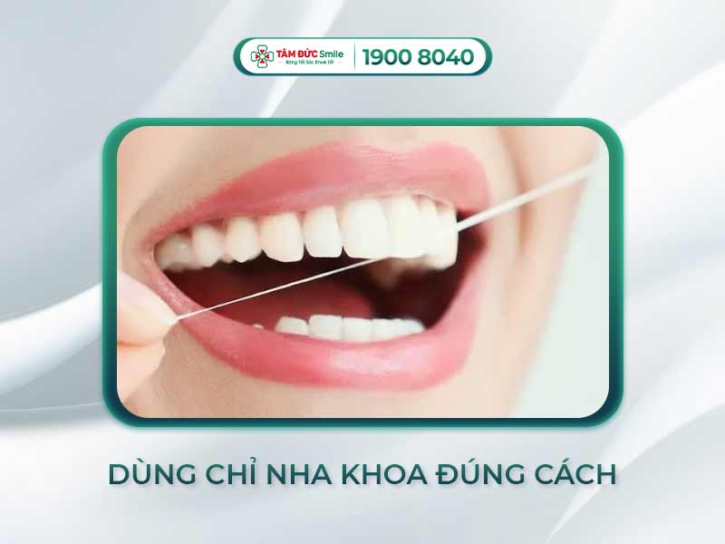 NGUYÊN NHÂN DÙNG CHỈ NHA KHOA BỊ CHẢY MÁU VÀ HƯỚNG DẪN DÙNG CHỈ ĐÚNG CÁCH