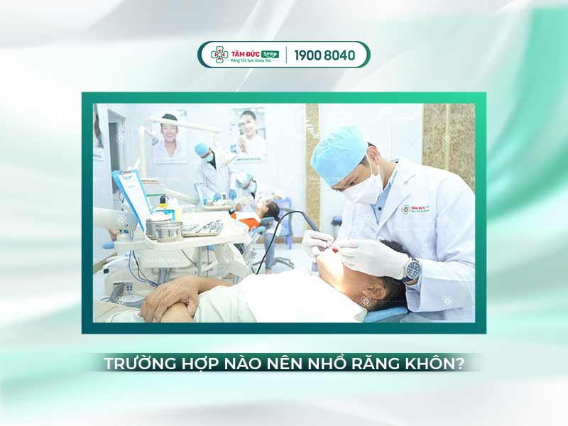 RĂNG KHÔN MỌC LỆCH CÓ NÊN NHỔ HAY KHÔNG?